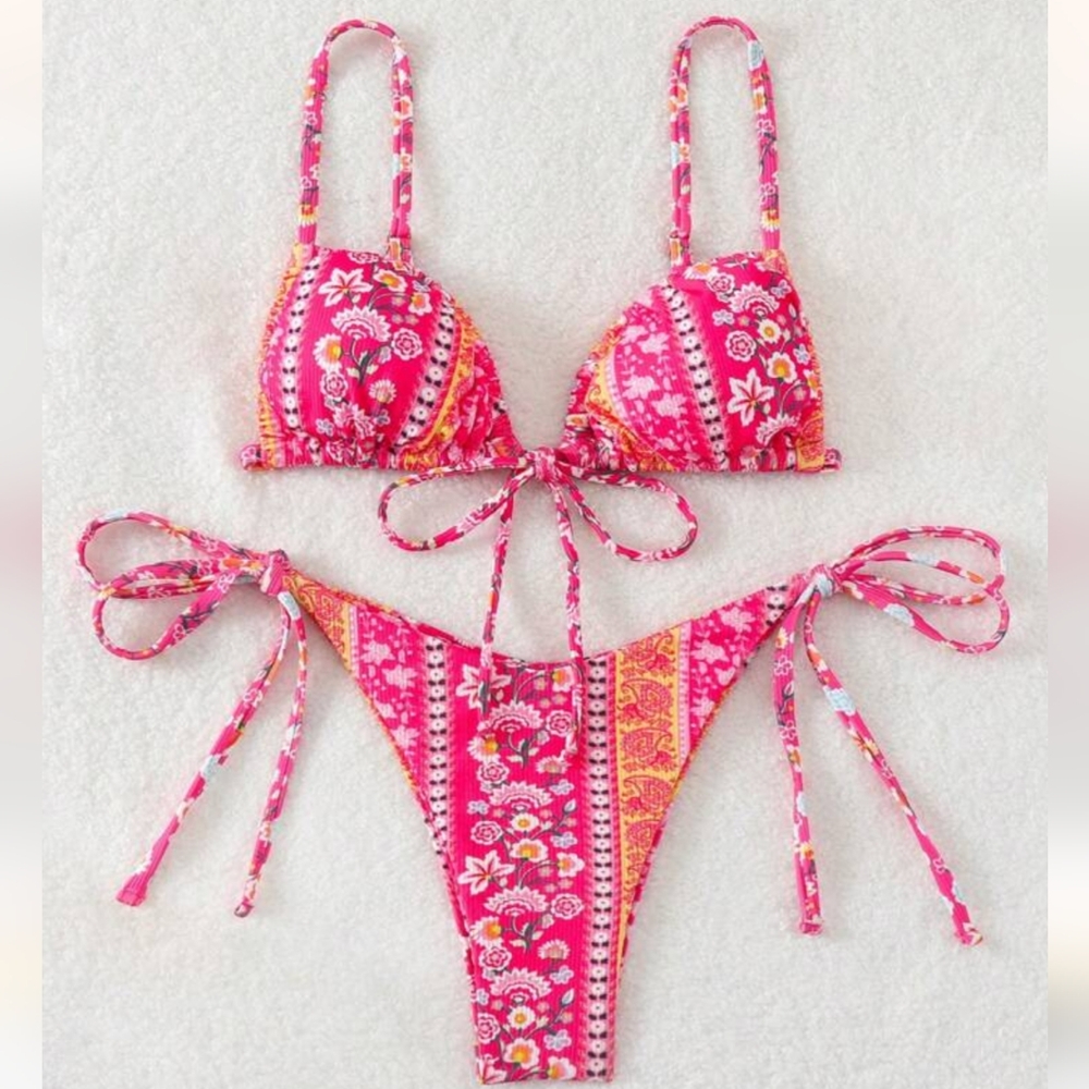 Shein Pink Bikini